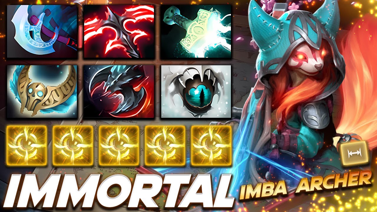 HOODWINK IMBA ARCHER - Dota 2 Pro Gameplay [Watch & Learn]