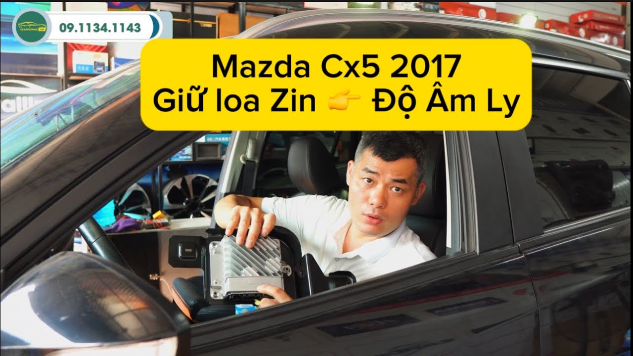Mazda Cx5 Giữ Loa Bose Độ Thêm Âm Ly Alpine và Sub Hơi