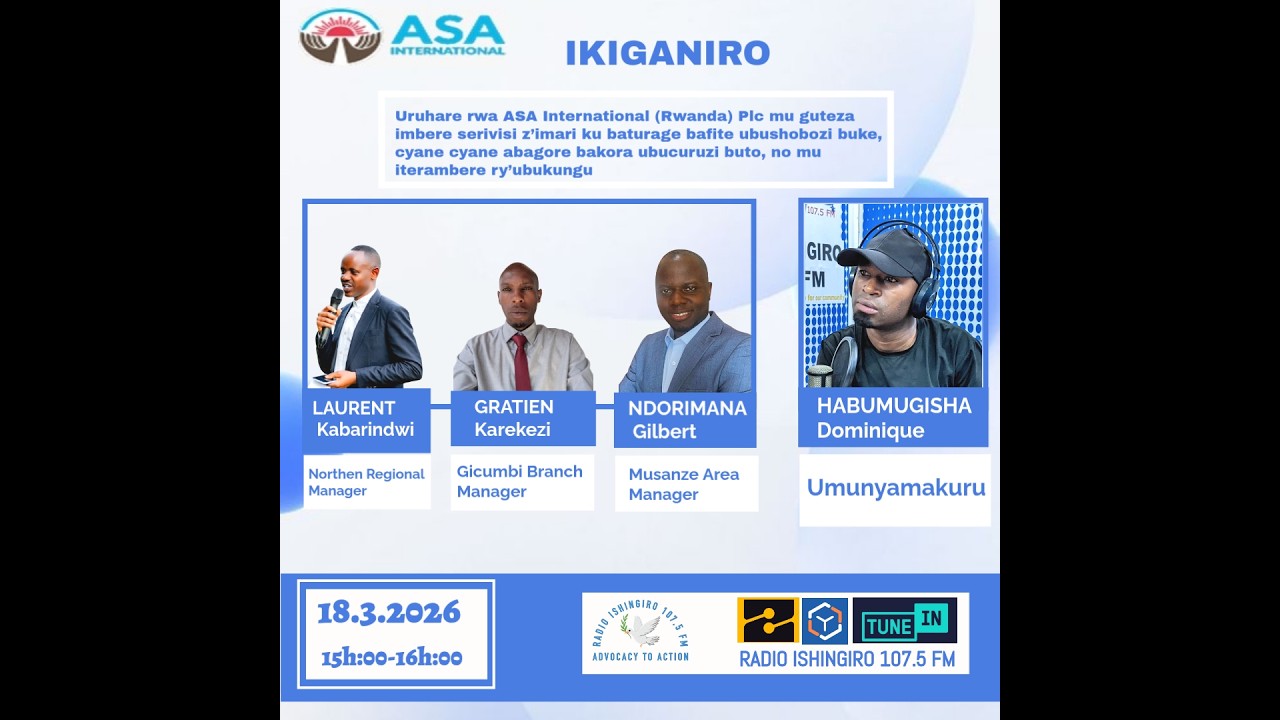 ASA International Rwanda Plc mu guteza imbere serivisi z’imari cyane abagore bakora ubucuruzi buto