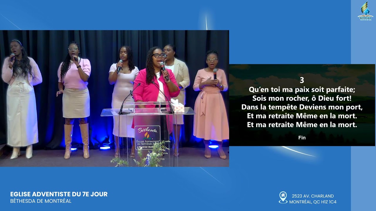 Culte d’adoration | Femme prie et règne | 07 Mars 2026 | Sr. Myriam Angrand