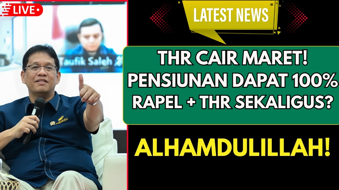 BREAKING! THR Pensiunan 2026 Akhirnya Terungkap — Cair Maret Tanpa Potongan + Ada Kabar Rapel!