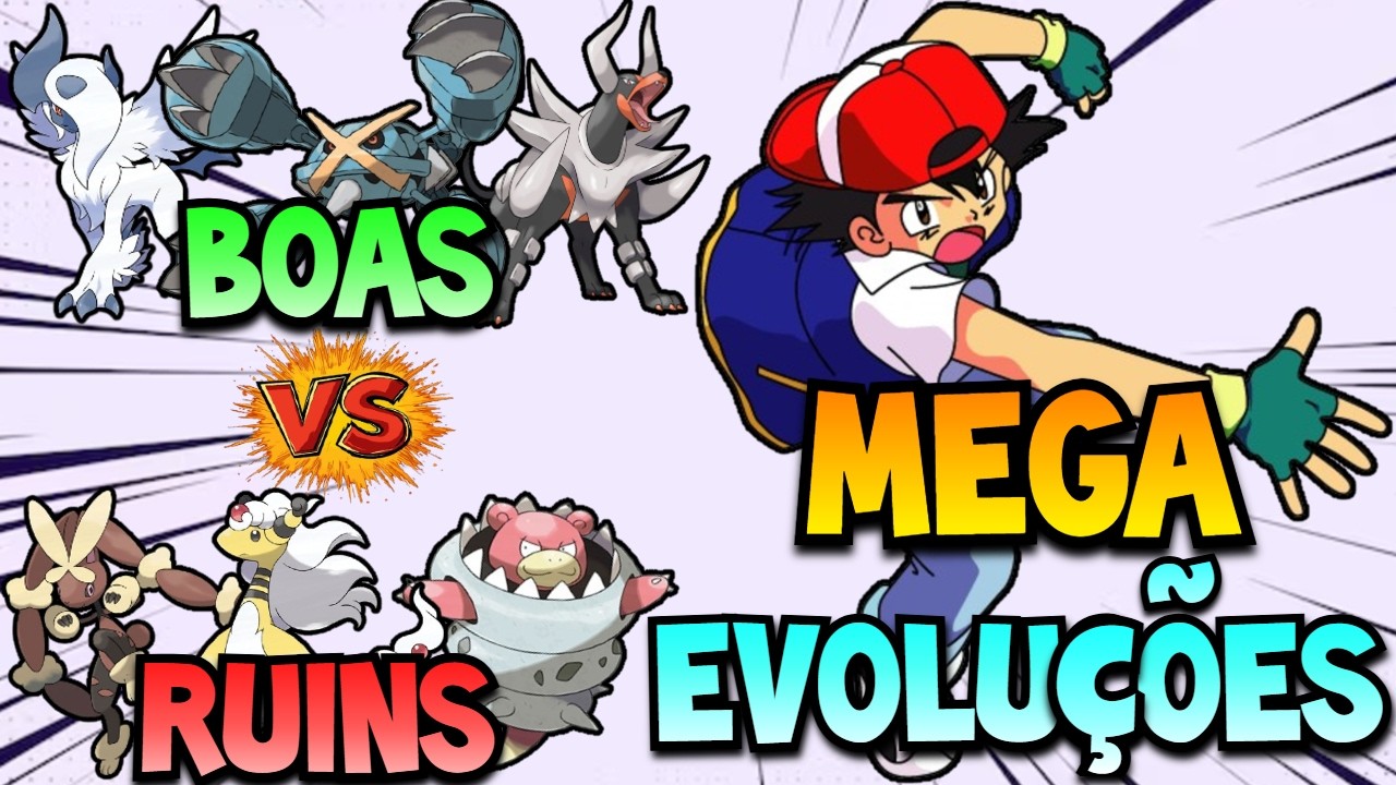 UM LEIGO JULGANDO AS MEGAEVOLUÇÕES DE POKÉMON! (Isso devia mesmo existir?)