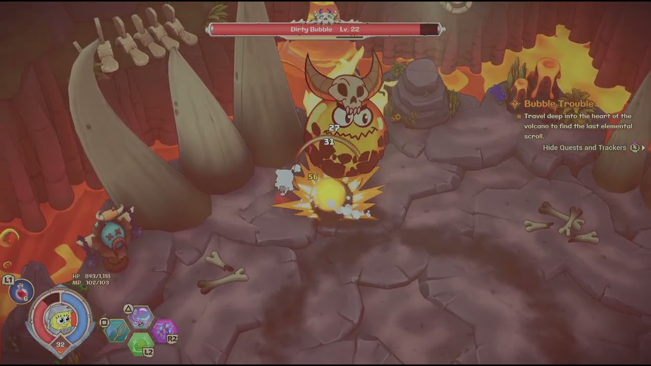 Nicktoons & The Dice of Destiny - That's an explosive bubble