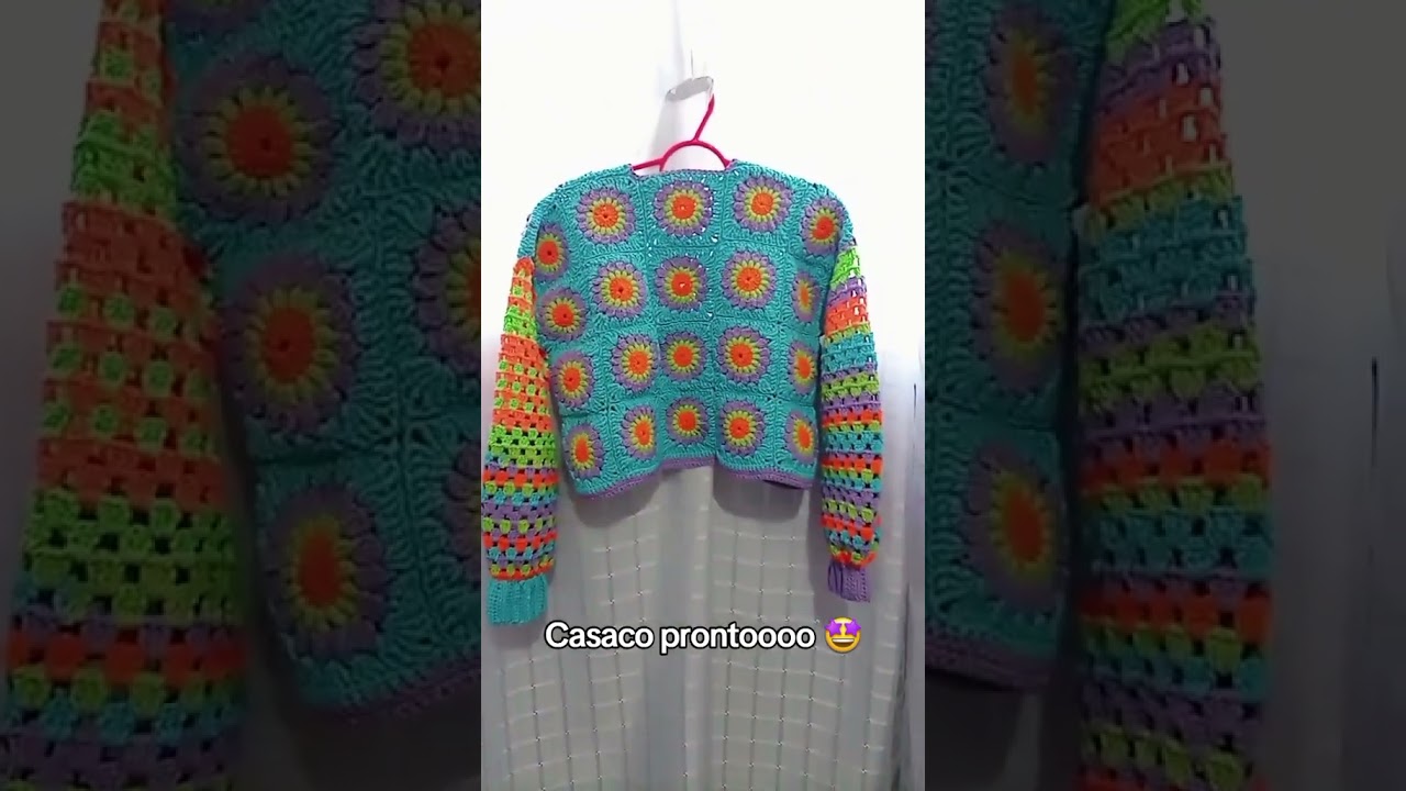 #crochet #lovecrochet #croche #lindo #casacocroche #square #inverno #colors