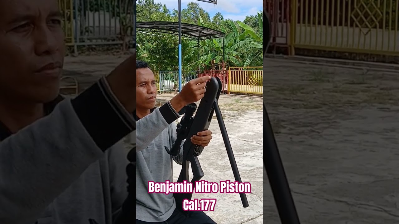 test shooting target Benjamin Nitro Piston Cal.177