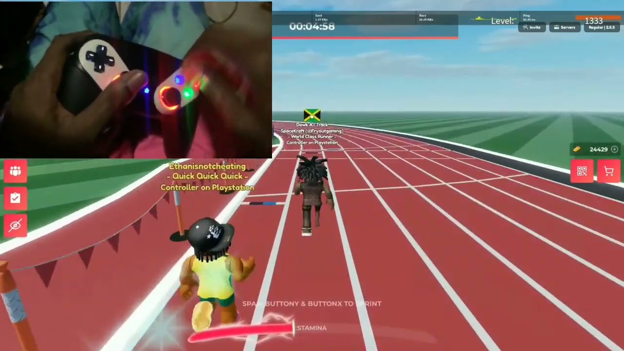 How To Run Faster In Roblox Track And Field W/ HandCam And Mobile Tips‼️