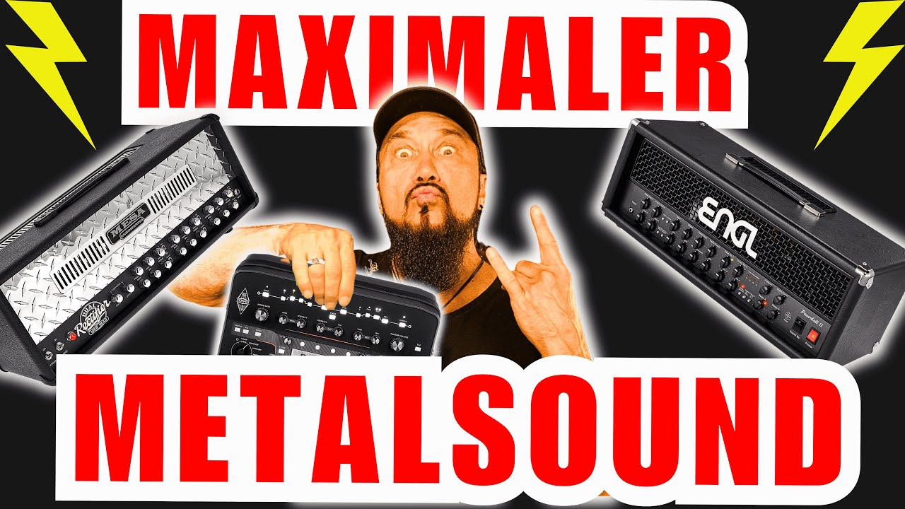 🔥METAL-Gitarrensound wie die Profis: So geht’s!🎸🤘