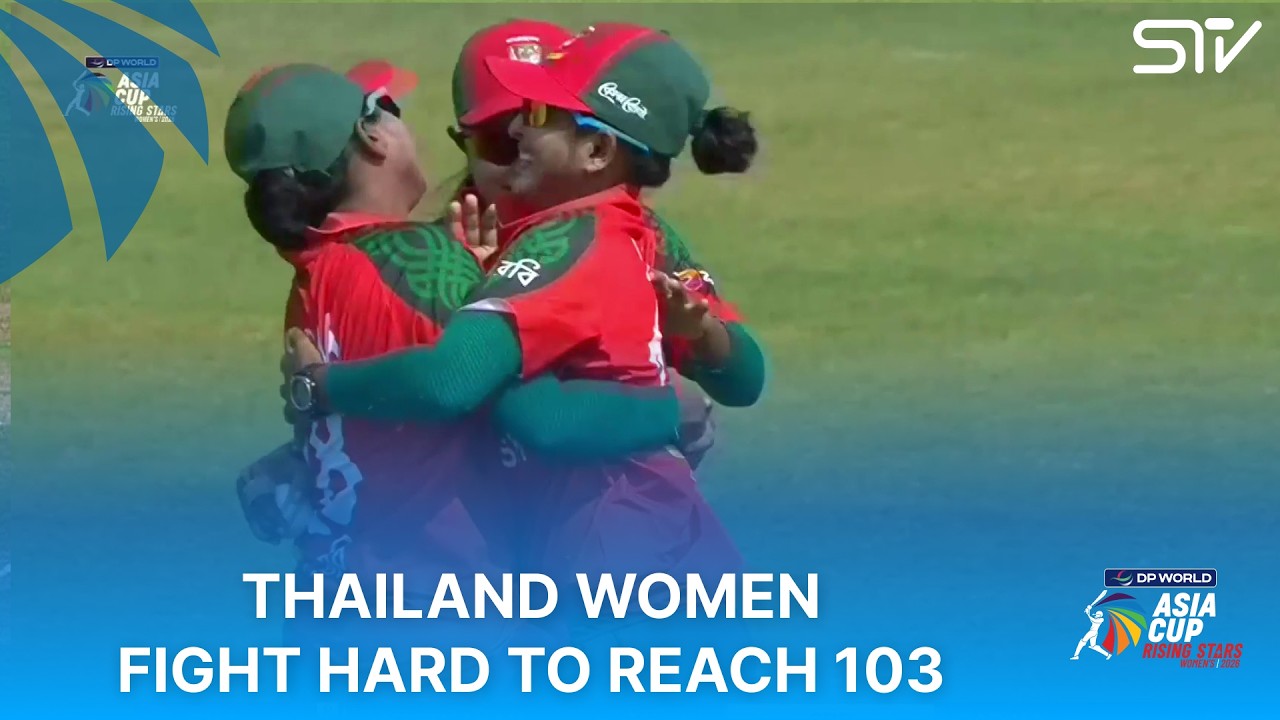 Thailand W Post 103/9 in 20 Overs | Bangladesh vs Thailand | Women's Asia Cup Rising Stars | ZM1K