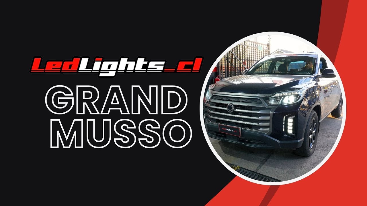 ¿Cómo instalar luces LED en una Grand Musso?
