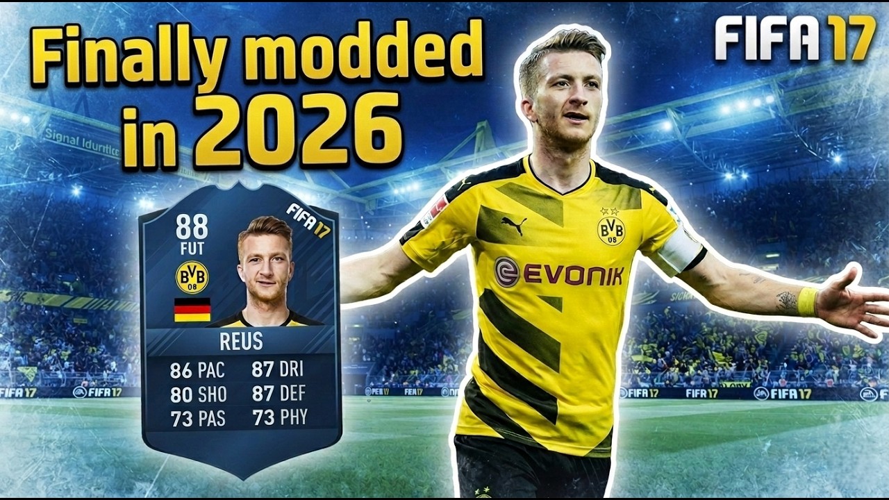 Не могу перестать играть в модифицированную FIFA 17 в 2026 году