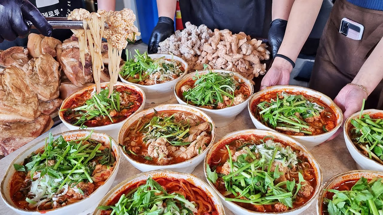월매출 10억! 하루에 칼국수만 2000그릇 팔리는 집?! 단돈 9900원에 배터지게 알곤칼국수 제대로 맛보는 대박맛집/Kalguksu/street food/Korean food