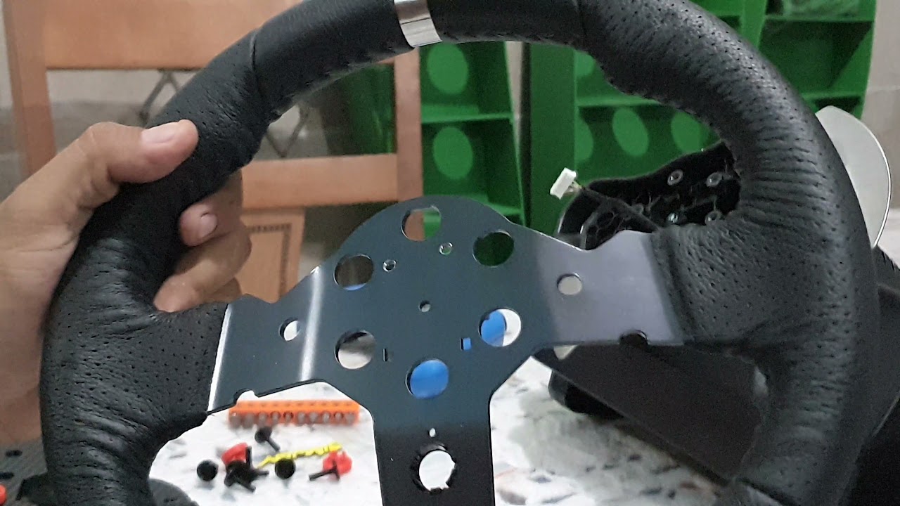 Cambio de volante Logitech G920 por mod F1 para xbox
