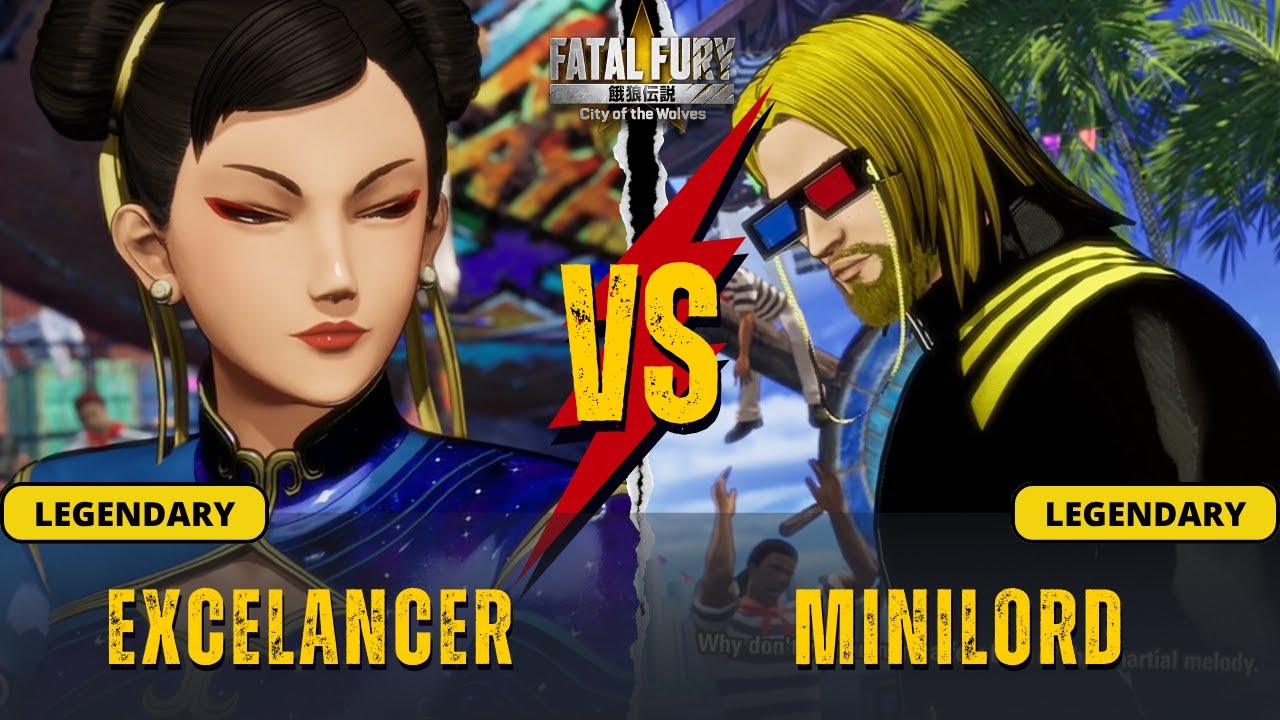 FF:CotW🌟 EXCELANCER (Chun-Li) vs MINILORD (Salvatore)🌟Replay Match - FATAL FURY: City of the Wolves!