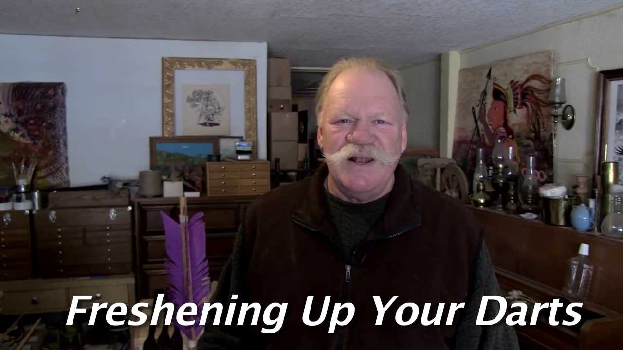 Dart Maintenance - Freshening up your Atlatl darts