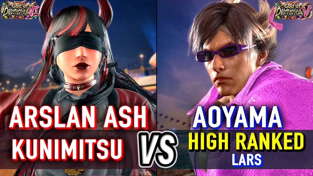 T8 🔥 ARSLAN ASH (Kunimitsu) vs AOYAMA (Lars) 🔥 Tekken 8 High Level Gameplay