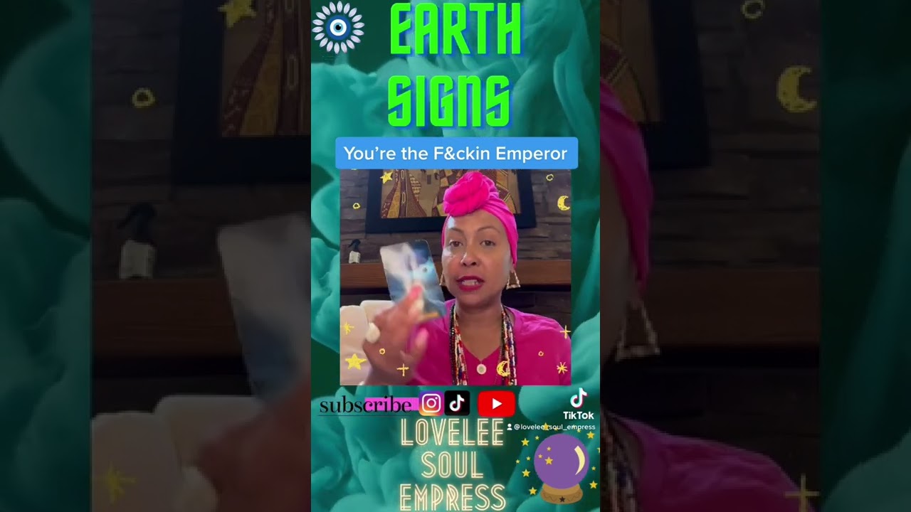 Earth Signs You’re the F&ckin Emperor 