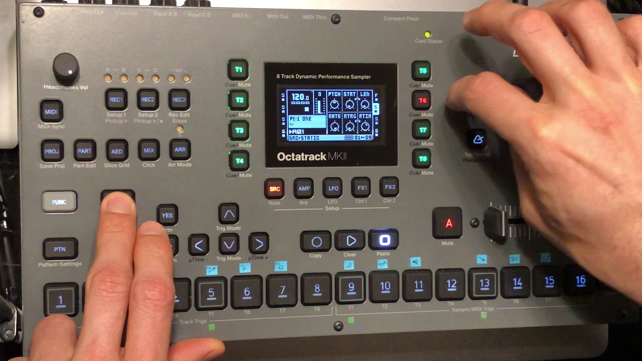 Octatrack Internal FX Send