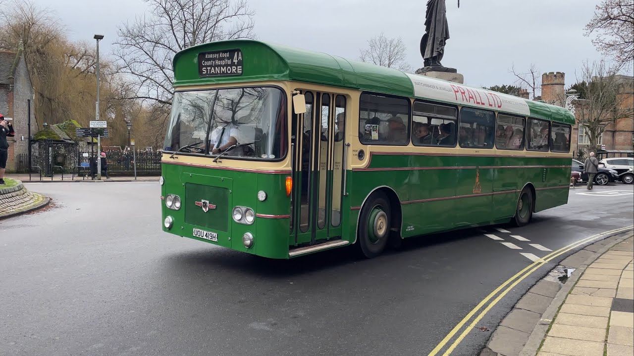 Leyland Panther / Plaxton Derwent II | UOU419H | Ex King Alfred | Route 4A | The Broadway | 01/01/24