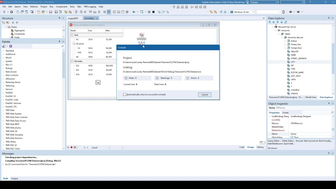 TMS RemoteDB: Migrating a database app to multi-tier