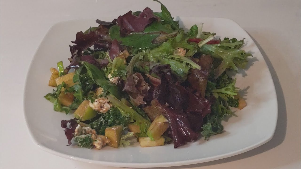 Lunch today #foodideas #salad #lunch #kale #foodshorts #lunchtime #sharing