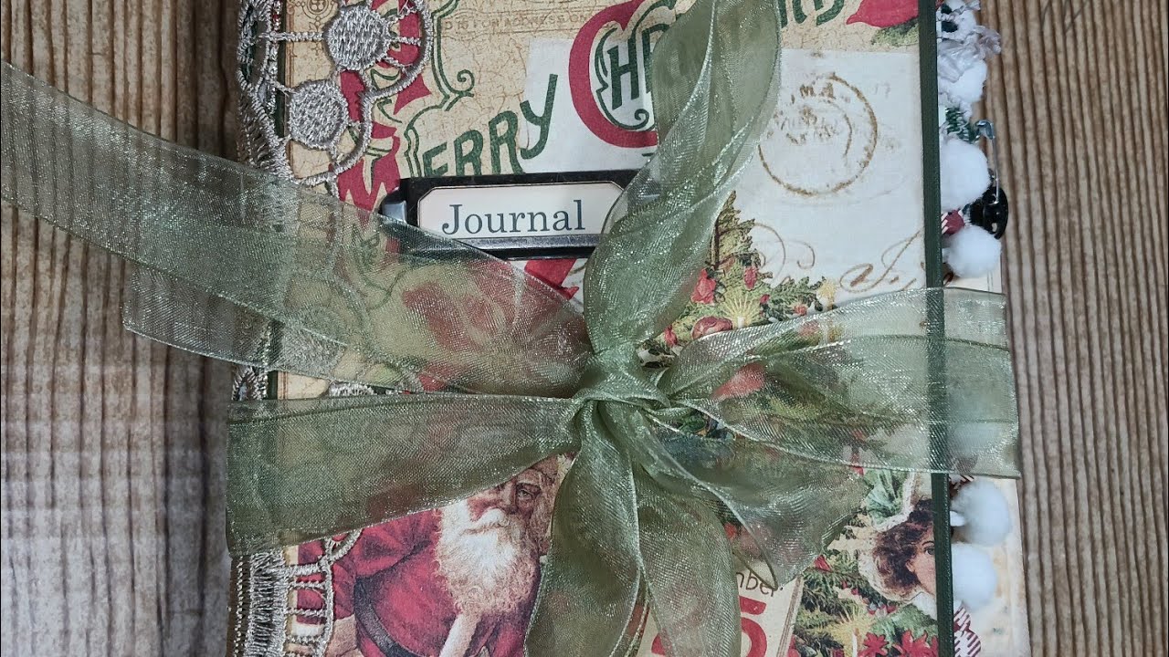 Christmas Joy Junk Journal flip through