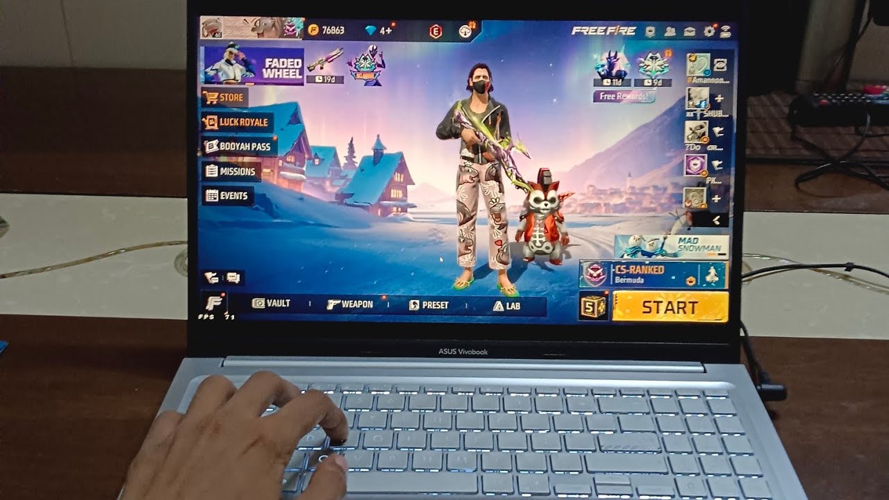i am best pc player in free fire ✨ #freefire