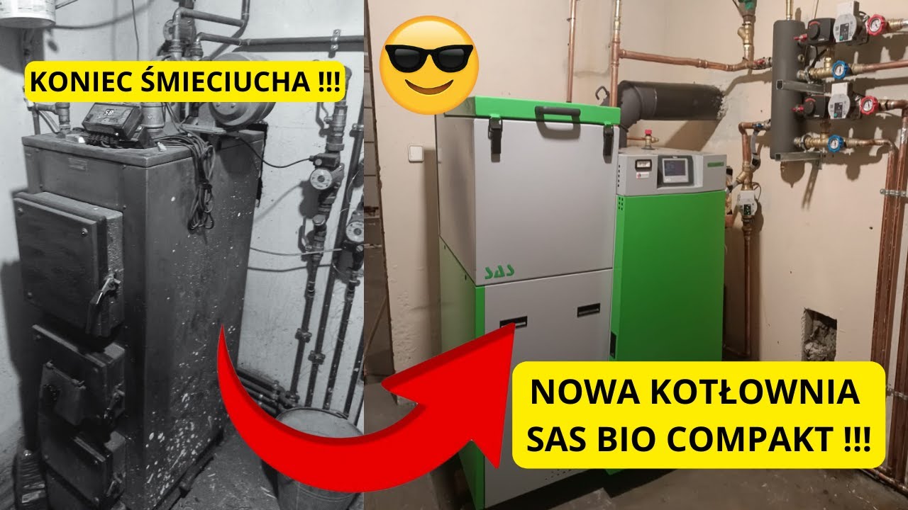Tak naprawdę powinna wyglądać modernizacja kotłowni na PELLET.  SAS BIO COMPAKT