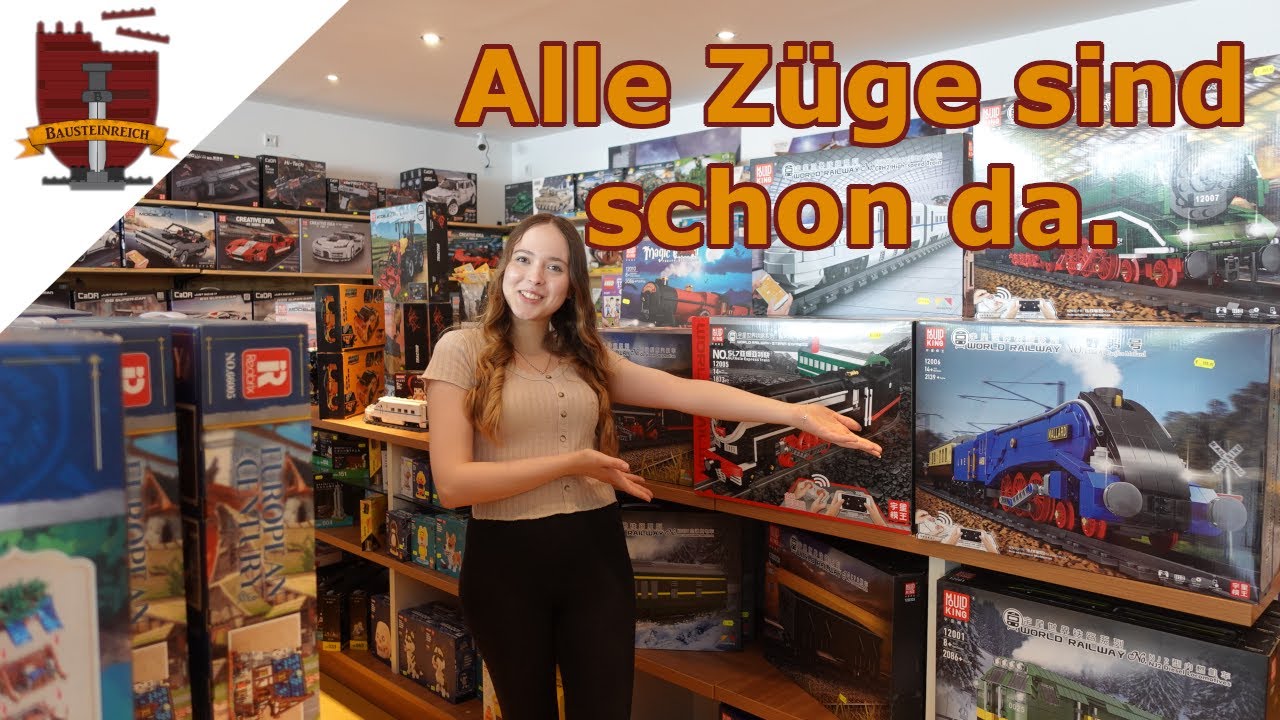 Alle Mould King Züge vorgestellt von Marco und Jasmin im Bausteinreich