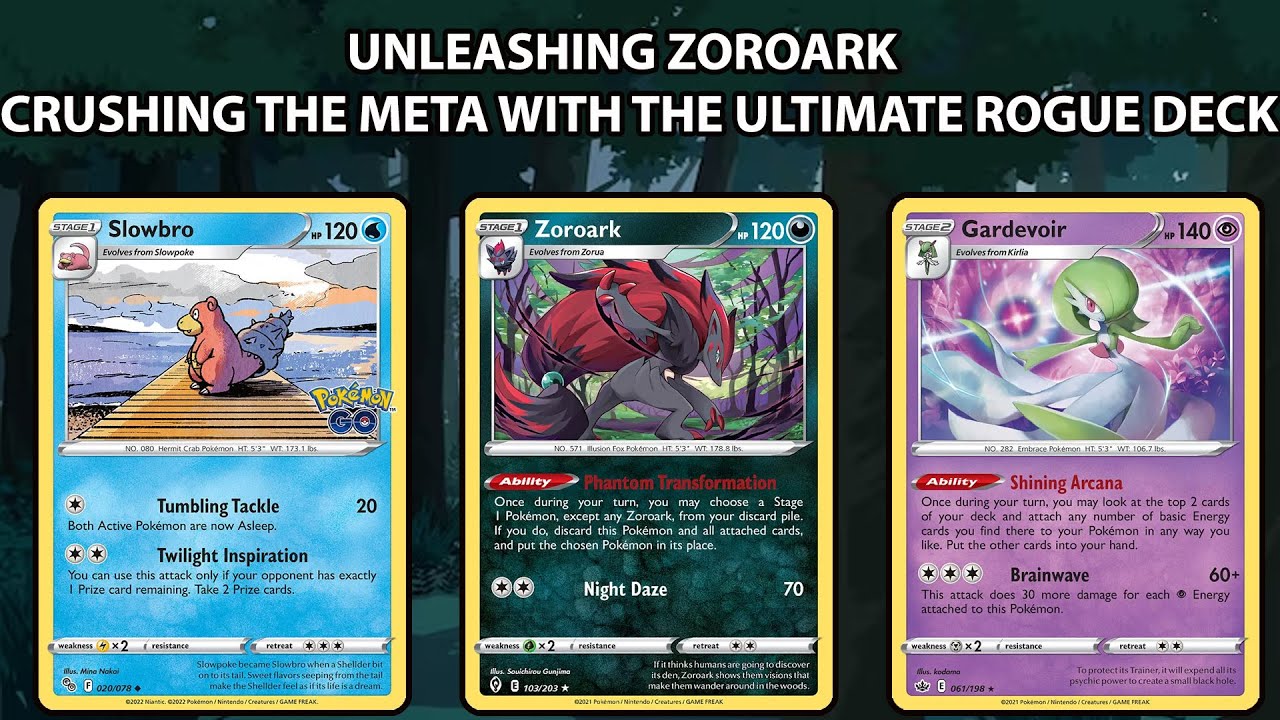 Unleashing Zoroark: Dominating the Meta with the Ultimate Rogue Deck!