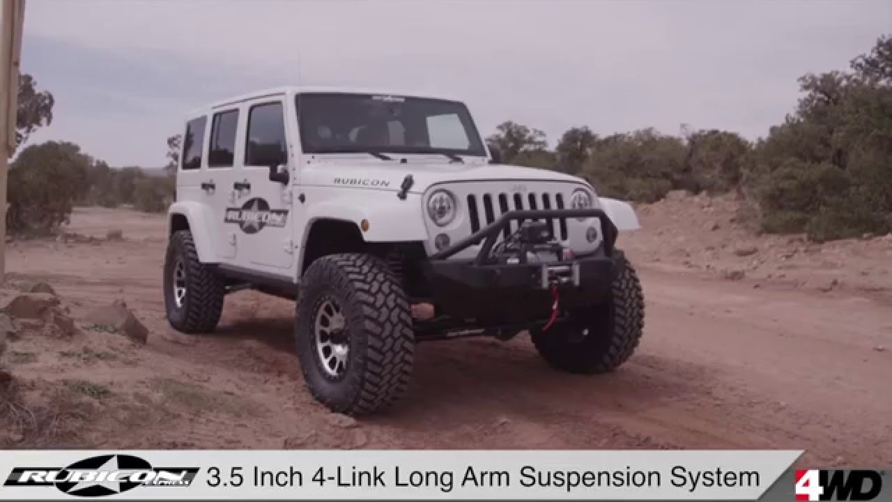 Rubicon Express 3.5 Inch 4-Link Long Arm Suspension System