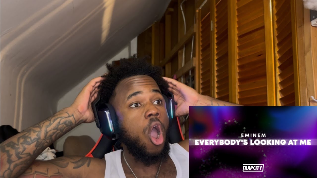Slim Shady is Back !!! Eminem - Everybody's Looking At Me | Reaction!!!