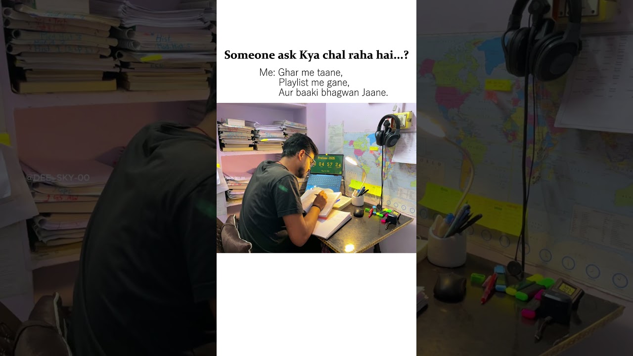 kia chal rha h ?? |40#330dayschallenge #upsc #motivation #study #viral #foryou #result #fyp
