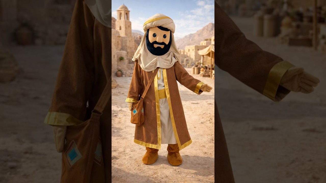 Arabian Character Mascot 🌙✨ | Cultural Mascot for Events & Brand Experiences
