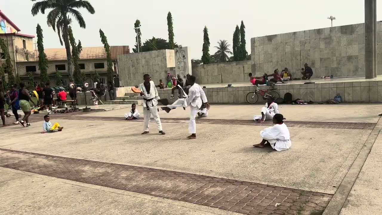 Unity Park Uyo on Saturday morning 