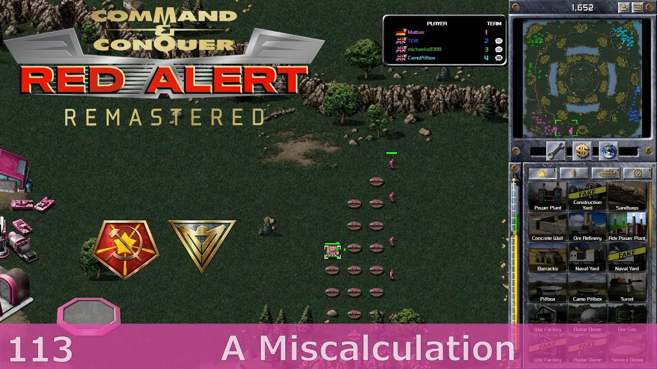 C&C Red Alert Remastered (A Miscalculation)