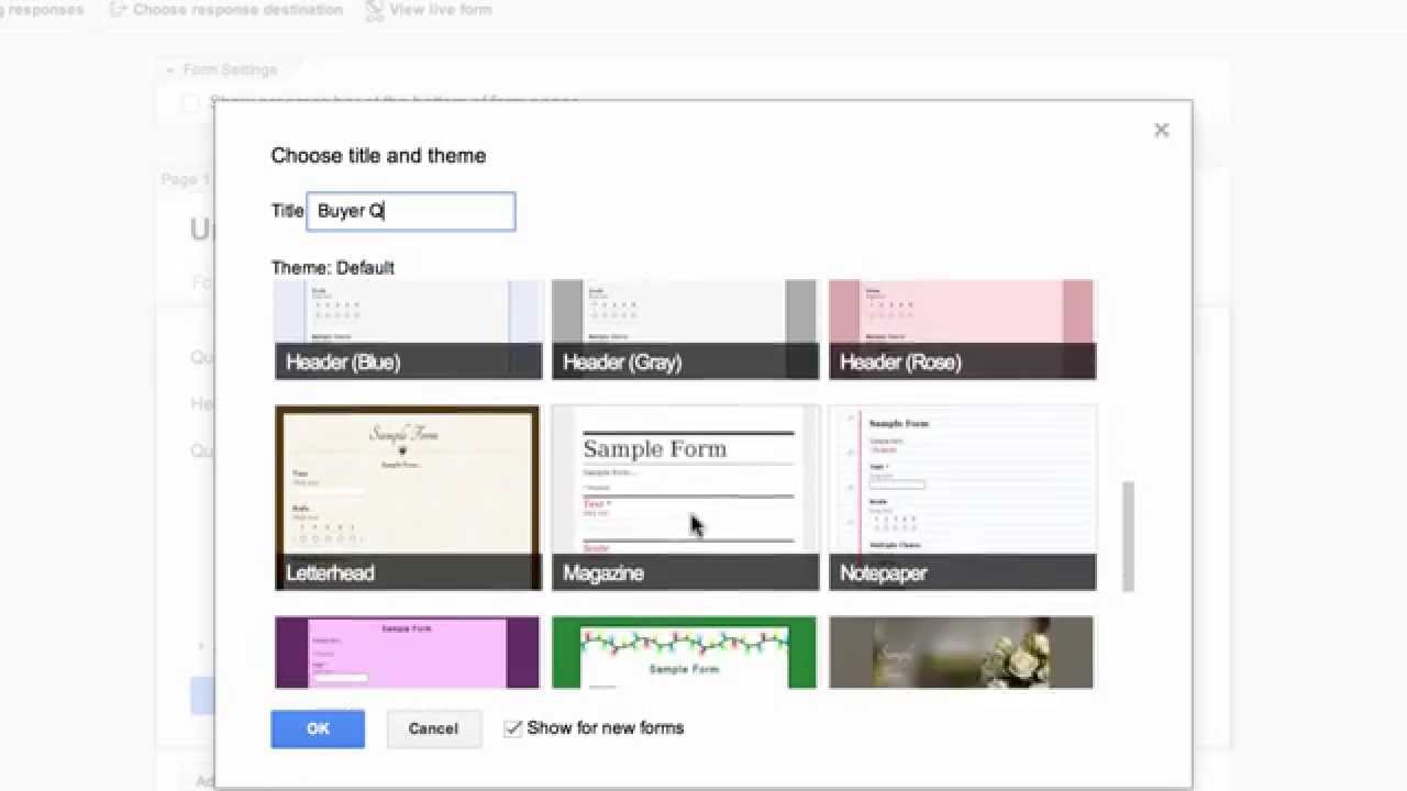How to Use Google Forms