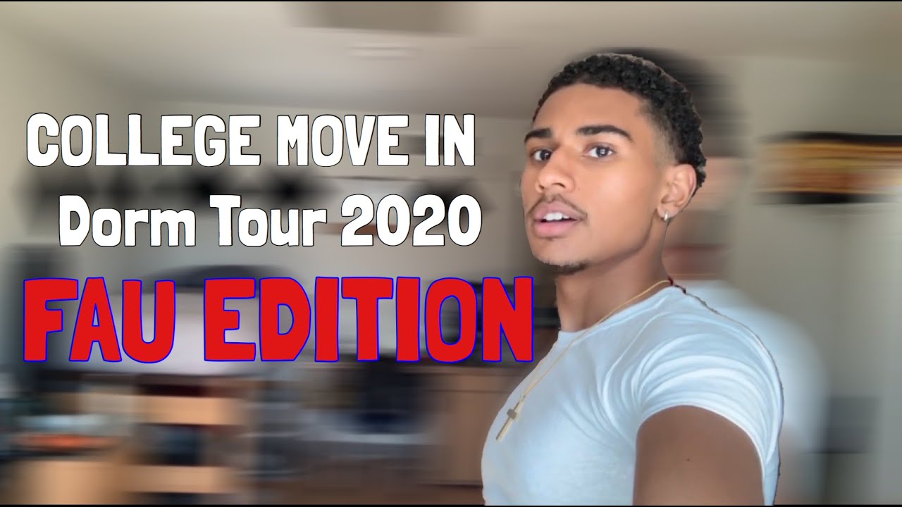 COLLEGE MOVE IN /DORM TOUR || FAU EDITION