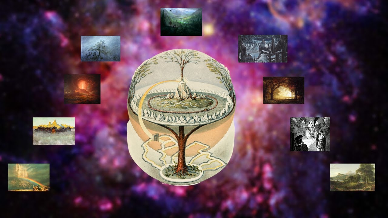 The Norse World Tree and The Nine Realms
