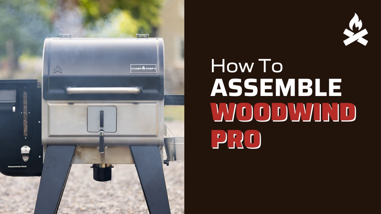 Woodwind Pro Pellet Grill Assembly | Camp Chef