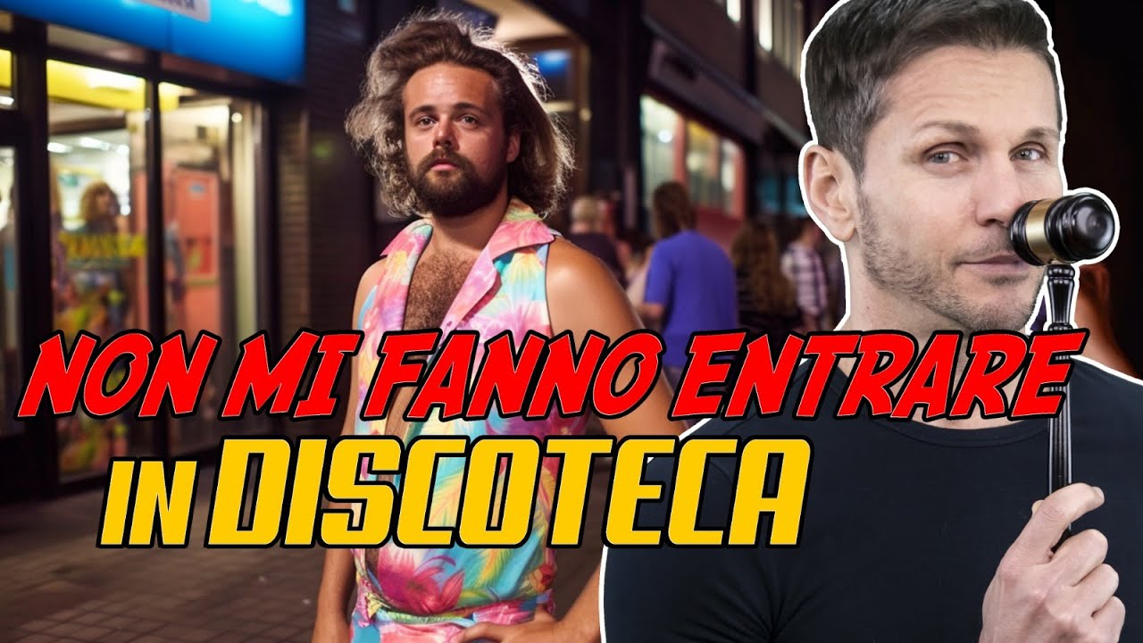 Cosa fare se non ti fanno ENTRARE in DISCOTECA | Avv. Angelo Greco