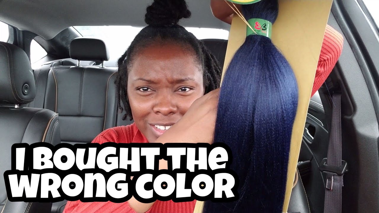 Blue braids?! What should I do?