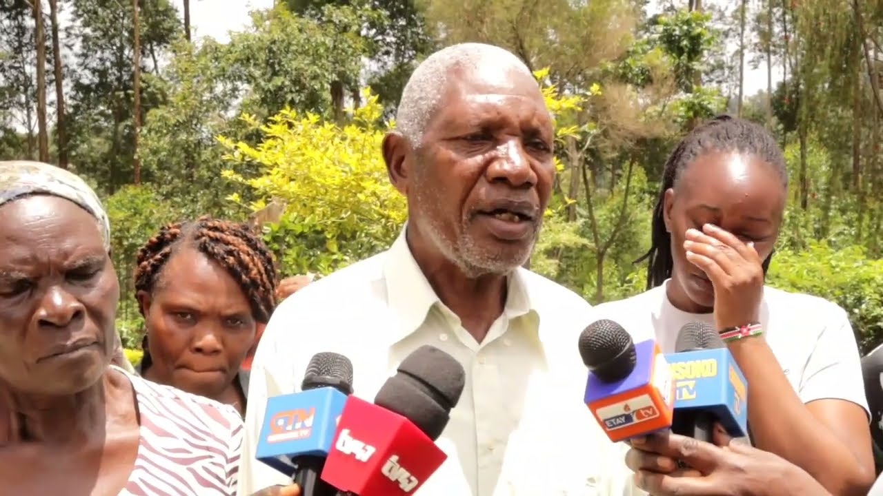 THE FAMILY OF THE DOCTOR WHO WAS FOUND BURIED AT NYAMUSI,BOKEIRA FARM CALL FOR JUSTICE 