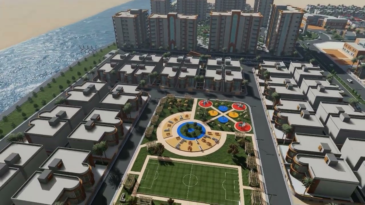 تصميم محلة سكنية