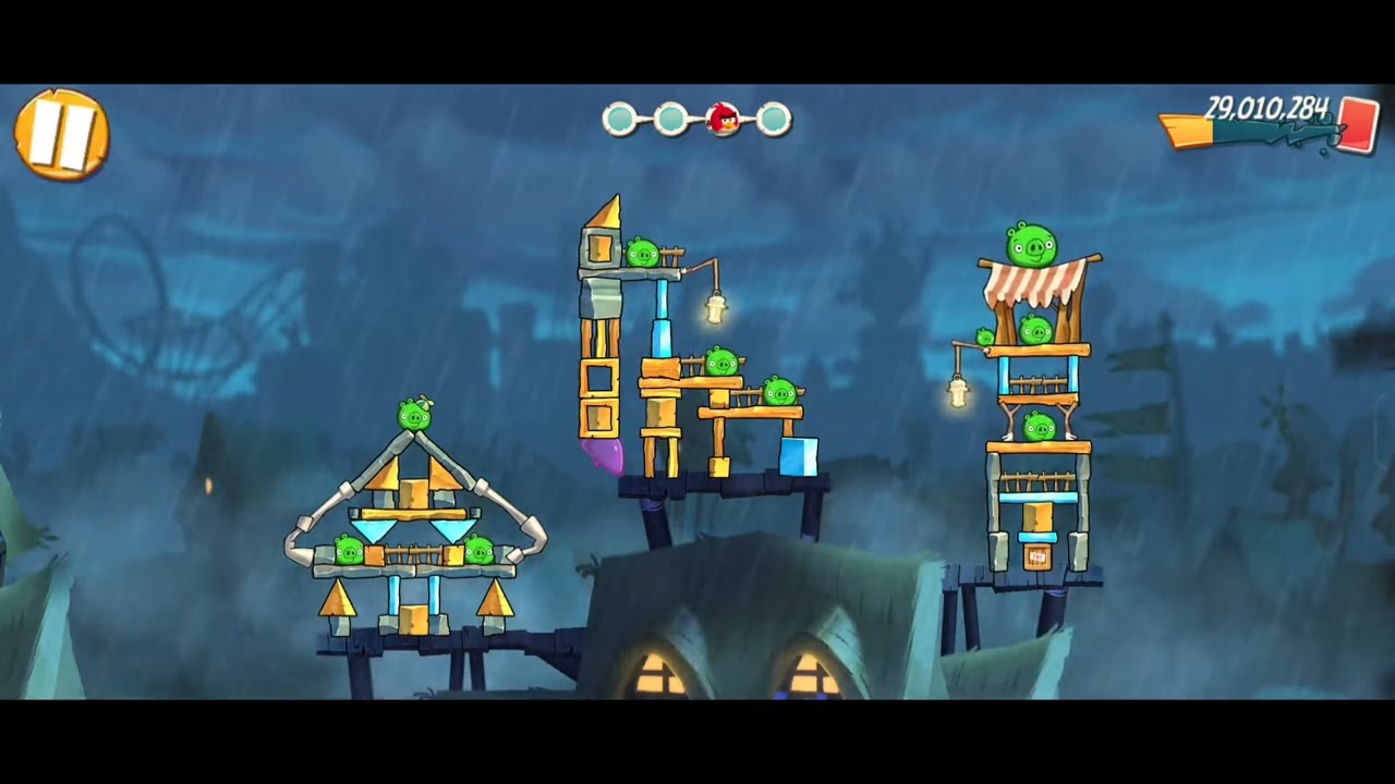 Angry birds 2 king pig panic today (30 nov 2025) (3-4-5) (extra card leo)