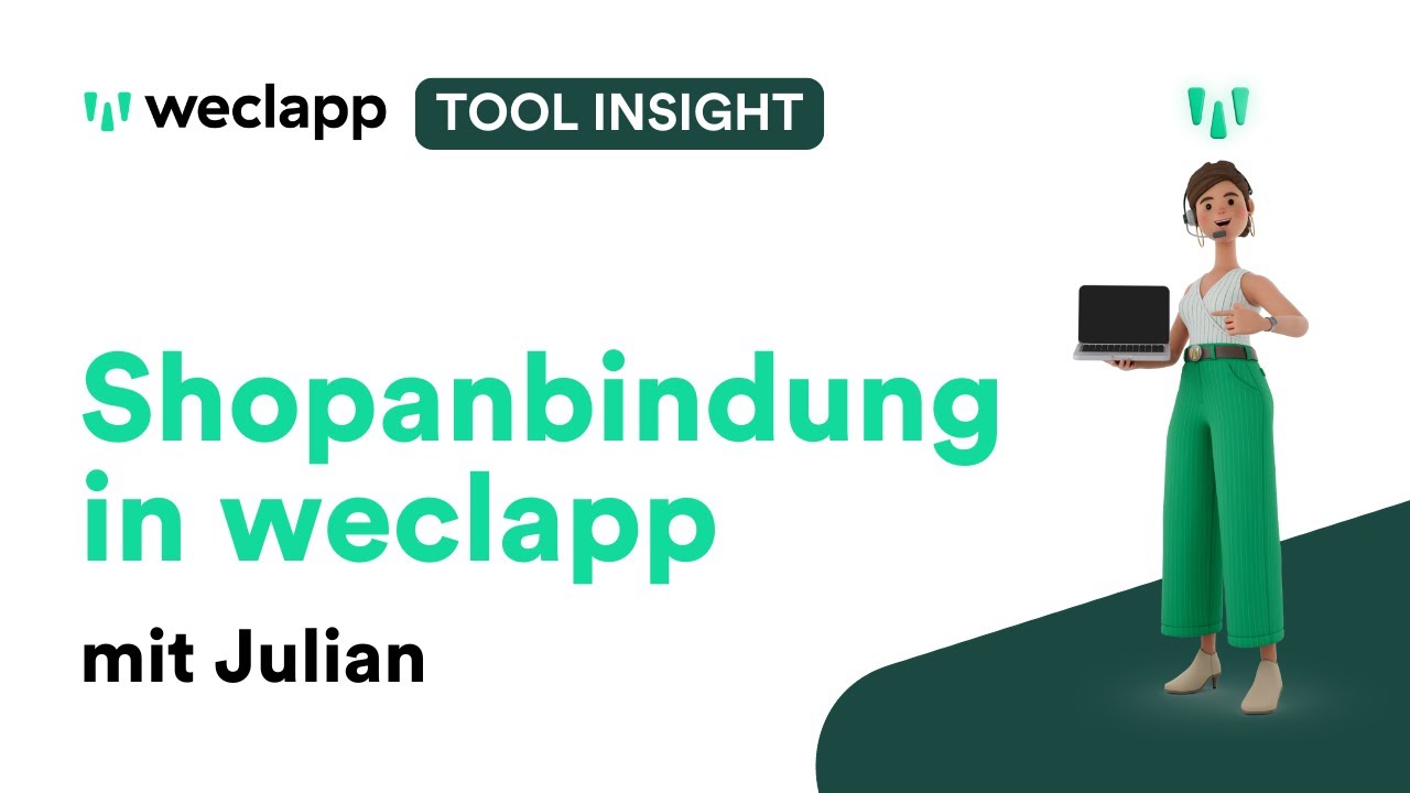 weclapp Shopanbindung