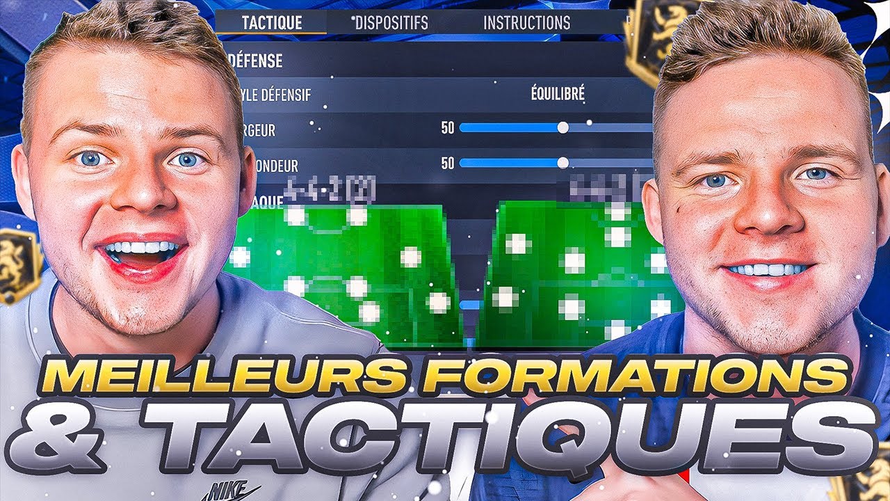 NOS MEILLEURS FORMATIONS + TACTIQUE PERSO & INSTRUCTIONS Joueurs ! FIFA 23 Ultimate Team