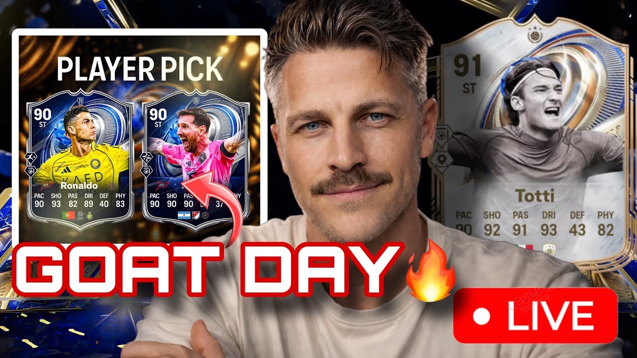 GOAT PICK DAY & TOTY CRAFTING ✅ ENDLICH SIND EVOLUTIONS ZURÜCK! TOTI & DE LIGT SBC... LIVE