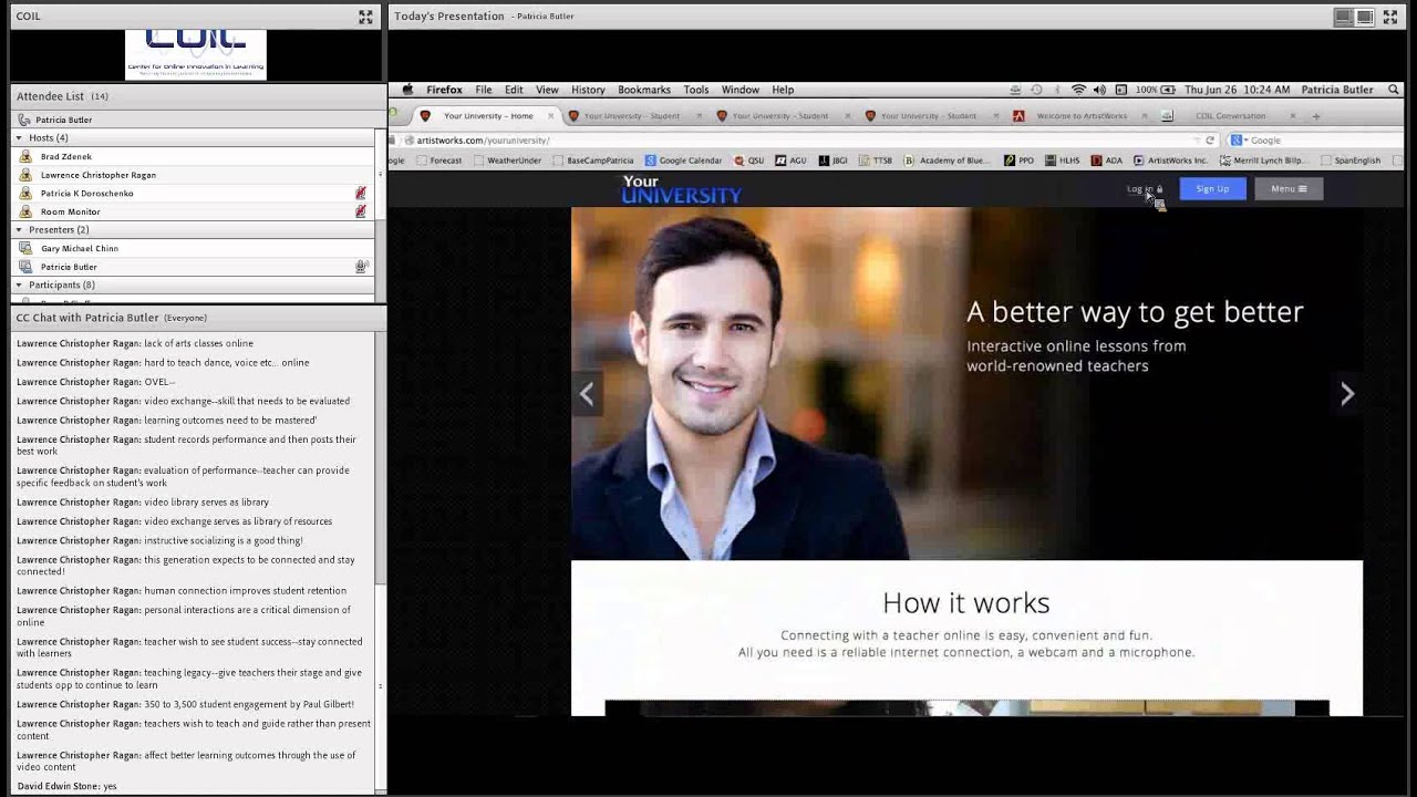 The Video Exchange Learning&reg; Platform - A conversation with Patricia Butler
