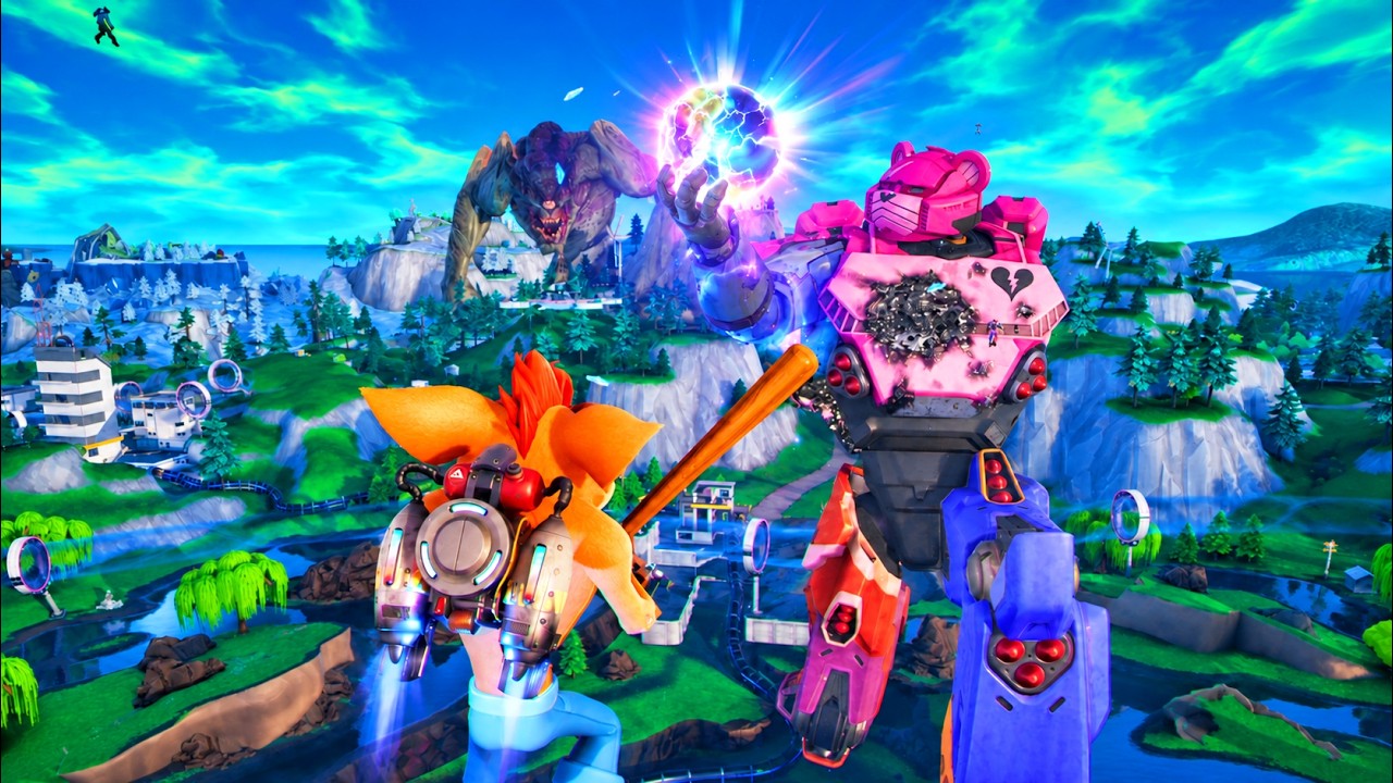 Robot vs Monster 2 Full Live Event (NEW OG Live Event) - Fortnite