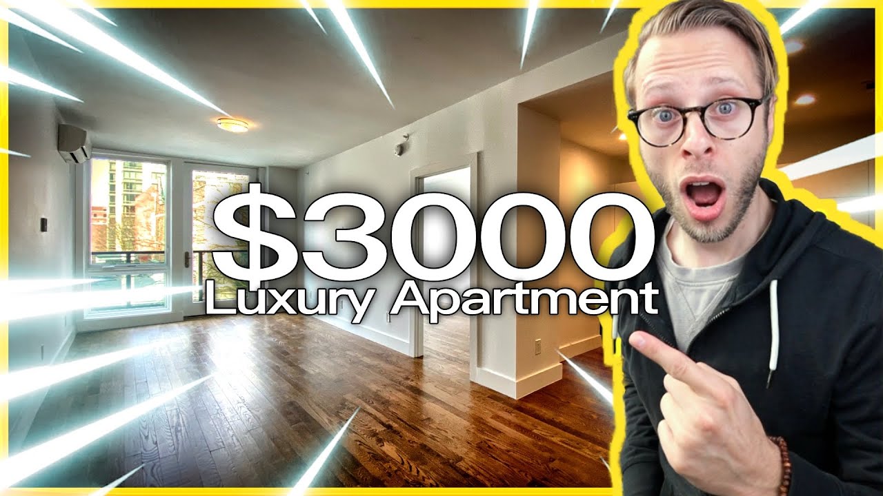 SEE a $3000 NYC Apartment + Balcony in a Gorgeous Luxury Tower!